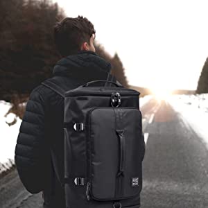 旅行duffelのバックパック