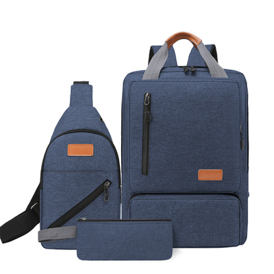 スリー ピースのオックスフォードの防水バックパックの人の女性はセットをBackpack