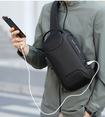 反盗難Crossbodyの吊り鎖袋の十字の肩の吊り鎖袋USBの人の箱袋