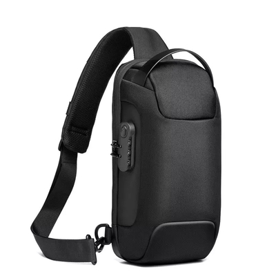 反盗難Crossbodyの吊り鎖袋の十字の肩の吊り鎖袋USBの人の箱袋
