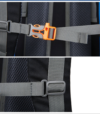 Ransel山の防水移住のバックパック ポリエステル70リットルのバックパックISO