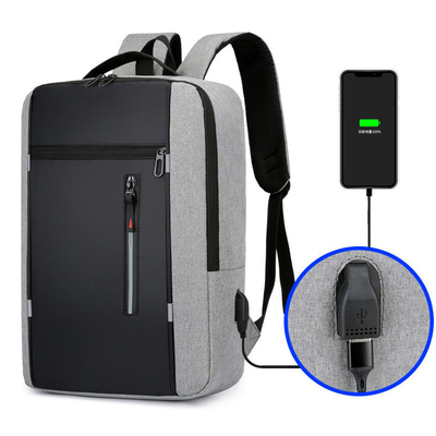 ISOの反盗難防水バックパック充電器が付いている贅沢なコンピュータ バックパック