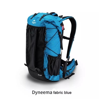 黒いODMの防水ハイキングのバックパック屋外65リットルの登山のバックパック