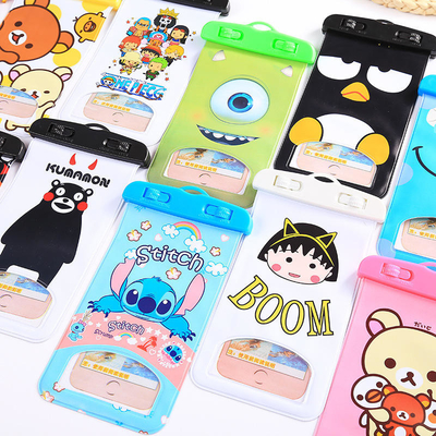 Iphoneのアンドロイドのためのかわいい携帯電話防水袋の携帯電話の防水袋