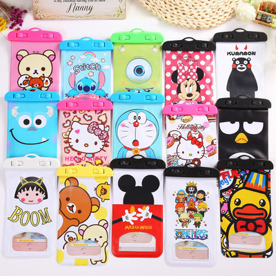 Iphoneのアンドロイドのためのかわいい携帯電話防水袋の携帯電話の防水袋