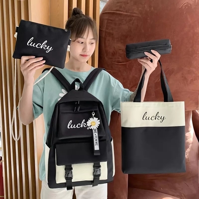 多機能の子供のランドセルは1.37インチ1つの防水学生袋に付き5つを置いた