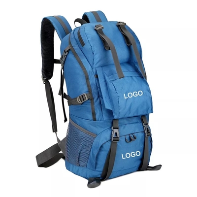 軽量の防水バックパック50Lのキャンプのハイキング