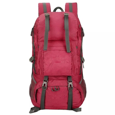 軽量の防水バックパック50Lのキャンプのハイキング