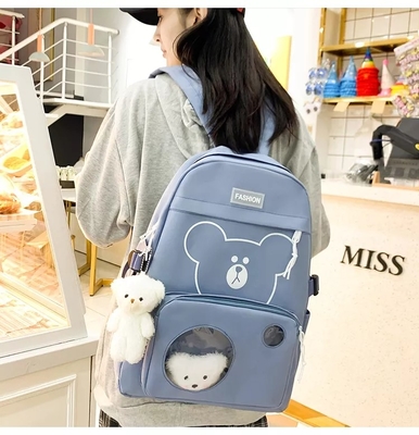 旅行バックパックの女の子はランドセルがバックパックを置くラップトップの多彩な2022年の中国をカートンに入れる
