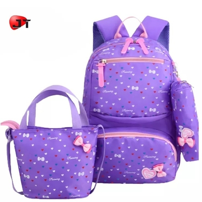 女の子のためのバックパックはかわいい子供にBackpack Bookbagsを絶縁したお弁当箱を置いた袋を教育する