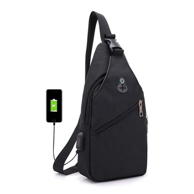 防水Usb充満左舷オックスフォードの生地が付いている多目的Crossbodyの吊り鎖袋