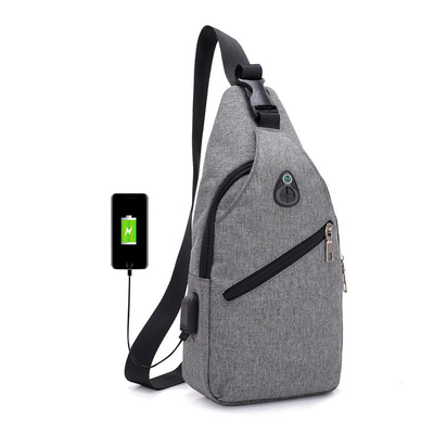 防水Usb充満左舷オックスフォードの生地が付いている多目的Crossbodyの吊り鎖袋