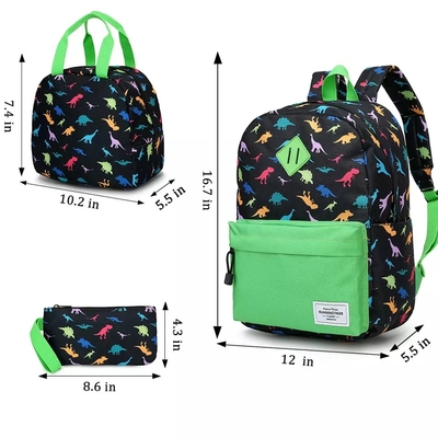 子供は昼食袋を置く男の子学生の恐竜の新しい到着旅行2022ランドセルをBackpack