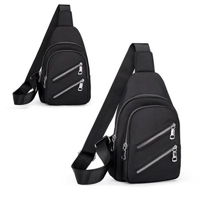 9.7&quot;多ポケットCrossbodyの吊り鎖袋のオックスフォードの布1の肩の吊り鎖袋USB