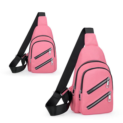 9.7&quot;多ポケットCrossbodyの吊り鎖袋のオックスフォードの布1の肩の吊り鎖袋USB