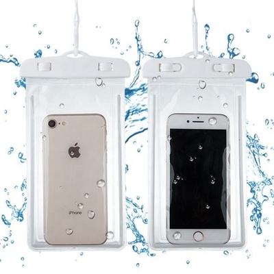 締縄の水泳の防水携帯電話の箱