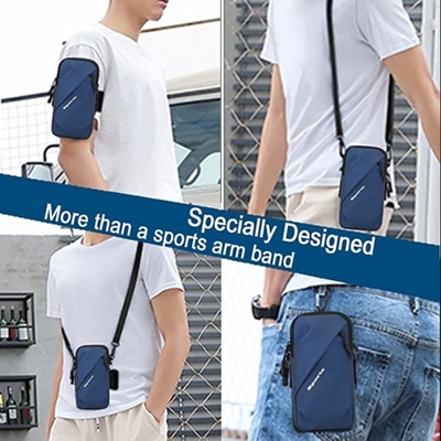 小さいCrossbodyの携帯電話の財布のクレジット カード スロットが付いている軽量の小型ショルダー・バッグの札入れ